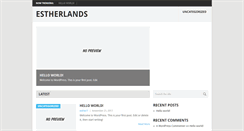 Desktop Screenshot of estherlands.com